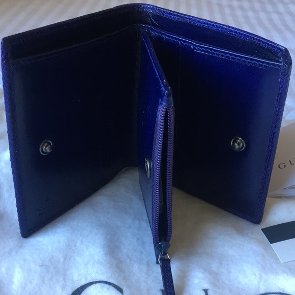 COPY - Brand new Gucci snakeskin wallet - Picture 3 of 8